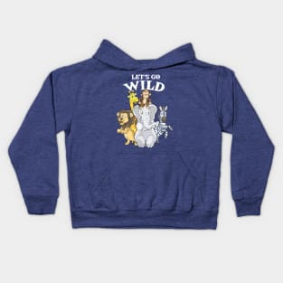 let's go wild 1 Kids Hoodie